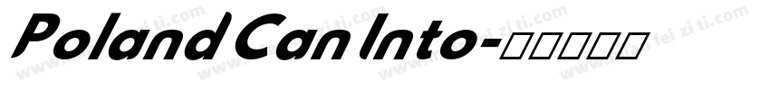 Poland Can Into字体转换